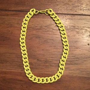 Neon green/yellow necklace